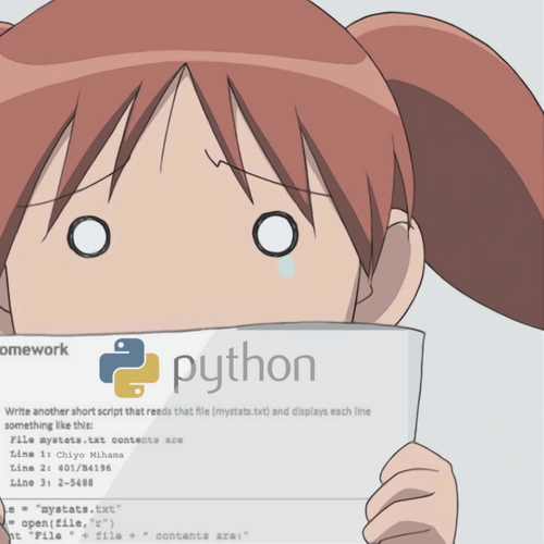 Python | Anime Girls Holding Programming Books